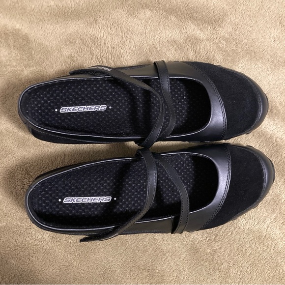 NIB Vintage Skechers Active Step Up Leather Shoes Sandals Size 8.5M - Picture 3 of 13